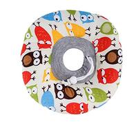 Fictory Soft Pet Collier de convalescence réglable pour chien et chat Taille M Couleur chouette