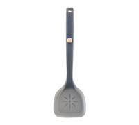 Fictory Spatule fendue en silicone pour sauté, spatule multifonction, anti-adhésive, prise en main ergonomique, résistante à la chaleur, gris fumé semi-translucide, outil de cuisine essentiel