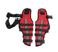 Fictory Support de jambe pour chien en néoprène résistant aux chocs avec bandes réfléchissantes pour chiens souffrant d'arthrite et de blessures au LCA, taille M