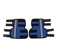 Fictory Support pour pattes de chien - Protection réfléchissante pour les blessures et l'arthrite - 1 paire - Taille L - Bleu