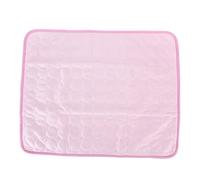 Fictory Tapis de refroidissement pour animaux de compagnie pour chiens et chats, coussin en soie glacée respirante, utilisation en intérieur/extérieur, garde les animaux de compagnie à l'aise, pas