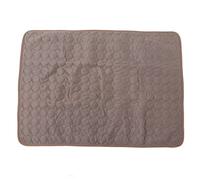 Fictory Tapis de refroidissement pour animaux de compagnie pour chiens et chats - Coussin respirant en soie glacée, portable pour voiture et maison, soulage la chaleur et maintient les animaux à