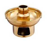 Fictory Théière légère et luxueuse en acier inoxydable, idéale pour les fêtes à la maison, pour une expérience unique de crème glacée et de desserts aux fruits