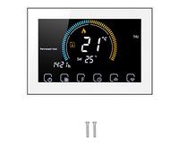 Fictory Thermostat intelligent avec rétroéclairage LCD, régulateur de température à économie d'énergie pour eau et gaz, compatible avec les systèmes 95-240 V, installation facile, interface conviviale