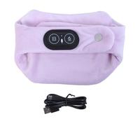 Fictory Tour de cou chauffant électrique - Soulage les douleurs cervicales avec chaleur et massage réglables - Alimenté par USB pour une utilisation pratique - Violet