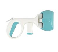 Fictory Trottinette à déjections canines facile à une main pour une promenade propre en plein air, ramasseur de déjections d'animaux domestiques pour toutes les tailles de chien, vert