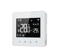 Fictory Tuya Thermostat intelligent WiFi, commande vocale, affichage LED, température réglable, design compact, compatible avec Alexa et Google Home, idéal pour chaudières à eau et à gaz