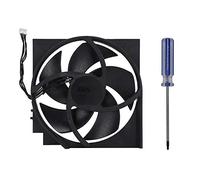 Fictory Ventilateur de refroidissement pour Xbox ONE S, design silencieux à 5 lames, évite la surchauffe, installation facile, connecteur OEM 4 broches