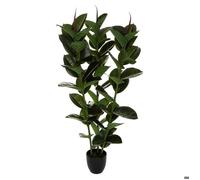 Ficus robusta artificiel H120 cm vert H120cm - Atmosphera Créateur d'intérieur