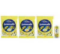 Ore Liete Cuor di Natura Biscotti Frutta Lot de 3 biscuits avec céréales et fruits, farine de grains entiers et sans sucre ajouté, 250 g + 1 sachet de thé glacé San Benedetto au citron sans sucre 330