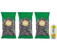 Ore Liete Cuor di Natura Biscotti Frutta Lot de 3 biscuits avec céréales et fruits, farine de grains entiers et sans sucre ajouté, 250 g + 1 sachet de thé glacé San Benedetto au citron sans sucre 330
