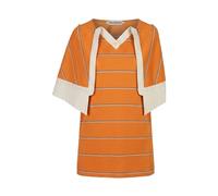Fidan Novruzova - Gaia Short sleeved Polo - Femme - Robes - Orange - Taille: 40 FR