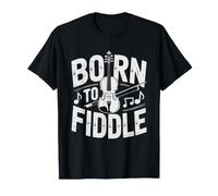 Fiddle L'ancienne Session De Jam Violoneux Folk des T-Shirt