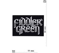 Fiddlers Green Folk Rock Band Écusson Patch en fer brodé sur accessoire