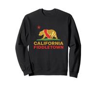 Fiddletown California Ours Grizzly en Californie du Nord Sweatshirt