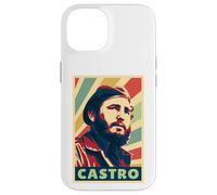 Fidel Castro Vintage Couleurs Coque pour iPhone 14