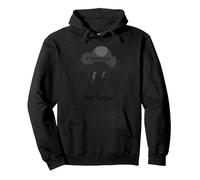 Fidèle à Travers Les tempêtes : Toute ma Vie Citation inspirante Sweat à Capuche, Unisexe pour Adultes, Noir, S