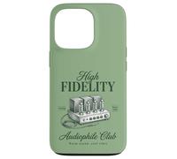 Fidelity Audiophile Club Amplificateur à Tube à Vide Vintage Coque pour iPhone 13 Pro