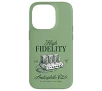 Fidelity Audiophile Club Amplificateur à Tube à Vide Vintage Coque pour iPhone 14 Pro