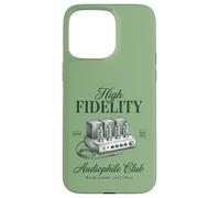 Fidelity Audiophile Club Amplificateur à Tube à Vide Vintage Coque pour iPhone 15 Pro Max