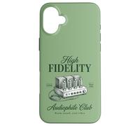 Fidelity Audiophile Club Amplificateur à Tube à Vide Vintage Coque pour iPhone 16 Plus