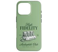 Fidelity Audiophile Club Amplificateur à Tube à Vide Vintage Coque pour iPhone 16 Pro