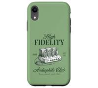 Fidelity Audiophile Club Amplificateur à Tube à Vide Vintage Coque pour iPhone XR