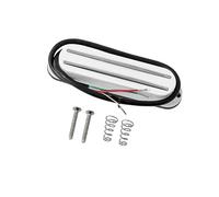 Fidelity, guitare Humbucker compact, White | Petit Humbucker de 83 mm avec réponse dynamique améliorée pour la musique rock et blues, offre un son clair
