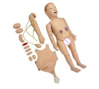 Fidelitys Mannequin d'entraînement à la RCR et aux soins avancés pour bébé - Convient pour la pratique réaliste des soins infirmiers néonataux - Modèle d'entraînement pour nouveau-né