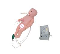 Fidelitys Mannequin d'entraînement à la RCR et aux soins avancés pour bébé - Convient pour la pratique réaliste des soins infirmiers néonataux - Modèle d'entraînement pour nouveau-né