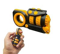 Fidger FIx7ZJhI-Orange Jouets sensoriels Impression 3D Jouet de décompression Plusieurs façons de jouer avec curseurs, jouets de décompression pour se concentrer et soulager le stress, pour homme et