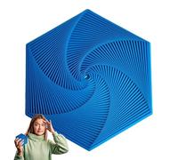 Fidget 3D - Soulagement du Stress Hexagone Jouets | Illusion Hexagonale Jouet Créatif | Sensoriels Fêtes Jeux