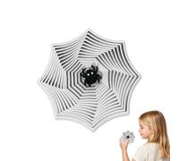 Fidget 3D,Soulagement Sensoriel du Stress - Jouet d'Agitation Toile d'Araignée,pour Maison Voyage Halloween Maison Hantée Bureau Intérieur Extérieur
