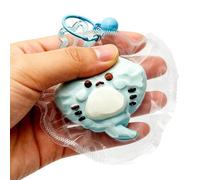 Fidget Animal Keychain, Soft Sensory Toy, Squeeze Stress Reliever, Sturdy Material Fun Portable Design, Easy Carry Lightweight for Boys Girls School Classroom Party Favor Use