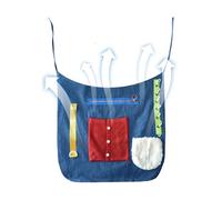 Fidget Apron for Elderly - Activity Blanket Sensory Toys - Fidget Apron for Adults with Dementia,for Memory Loss Nursing Homes Care Facilities Management