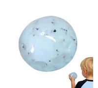 Fidget Balls - Stretchy 6x6x6cm 60g | Funny Squeeze Toy Stress Relief Ball, Portable Sensory Fidget Toy | Relaxation Toys for Kids Adults School Work Travel Home Use
