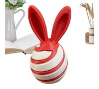 Fidget Bunny Egg, Adorable Relaxation Gadget, 2.95 inches 3D Printed Figure with Smooth Design, Interactive Desk Toy, Cute Bunny Fidget with Authentic Build, Stress Relief for Boys and Teens
