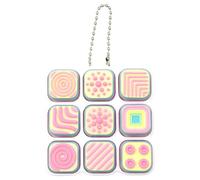 Fidget Clavier,Porte-Clés Mignon Portable au Bout du Doigt | Porte-clés Fidget Clavier | Pour L'École, Le Travail, La Maison, La Voiture, L'Avion, La Chambre, Le Salon, Les Voyages, La Salle De Classe
