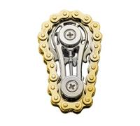 Fidget Hand Finger Chain Spinners, Cycle Sprocket Roller Toy, 2.36x1.38 inches, Industrial Style Gear Spinner, Cool Gadget for Men and Teens, Mechanical Fidget Toy for ADHD and