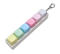 Fidget Keyboard Toy - Interactive Desktop Stress Reliever for Office | Soft Silicone with Tactile Press Buttons, Compact Design for Focus Enhancement and Fun Hand Activity