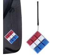 Fidget Keyboard Toy - Nine Button Silent Clicker, Portable Sensory Keychain Device with Soft Press Feedback Mechanism, Compact Handheld Stress Relief Function, Ideal for Travel Classroom Commuting