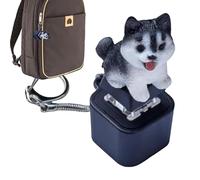 Fidget Keychain - Keyboard Click Stress Reliever, Rechargeable Cat Meow Dog Bark Sound Toy with Portable Push Button Design, Release Gadget, Ideal for Kids Travel Backpack School