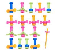 Fidget Pencil Toppers, Sensory Pen Toys, Compact Stress Tools, 1.65x1.65x0.79 inches, Lightweight Quiet Design, Ideal for Kids, Teens, Adults, Boys, Girls, Men, Women, Classroom Use