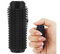 Fidget Porte Clé, Jouet Anti-Douleur Portable Porte-Clés Sensoriel Spiky Fidget pour se Détendre et se Concentrer (Noir)