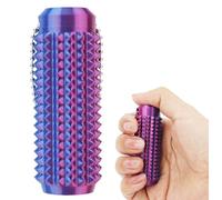 Fidget Porte Clé, Jouet Anti-Douleur Portable Porte-Clés Sensoriel Spiky Fidget pour se Détendre et se Concentrer (Bleu Violet)