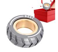 Fidget Ring - Magnetic Adjustable Pocket Toy, Finger Sensory Gear with Silent Rotation, Stress Ease Hand Gadget, Kids Teens Adults Desk Accessory, Students Travelers Tool for Car Road Trips