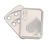 Fidget Slider Jouet, Curseur de Poker en métal Jouets Fidget pour Adultes Jouets sensoriels pour l'Autisme ADHD, Jouets Anti-Stress anxieux, Jouets de Bureau, Cadeaux pour Petit ami et père