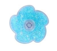 Fidget Spinner Jouet Fleur Toupie Soulagement du Stress Flexibilité des Doigts Entraînement pour Enfants Adolescents Adultes Paillettes Sables Mouvants Remplis Anniversaire Parfait Bleu