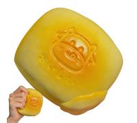 Fidget Squeeze Toy, Slow Rising Bread Silicone Pocket Game Stress Ball, Soft Sensory Toy for Kids Teens Adults Office Classroom Travel Relaxation Commuting Family Friends Play