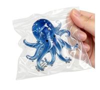 Fidget Toy - Adorable Octopus Companion, Pocket Size with Soft Texture, Silicone Stress Relief, Silent Sensory Play, for Classroom Commuting Travel School Party Boys Girls Children Adults
